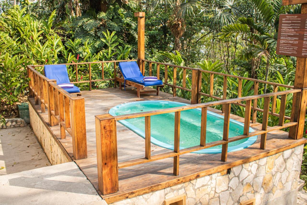 Camino Real Tikal‎ Hotel เอล เรมาเต ภายนอก รูปภาพ