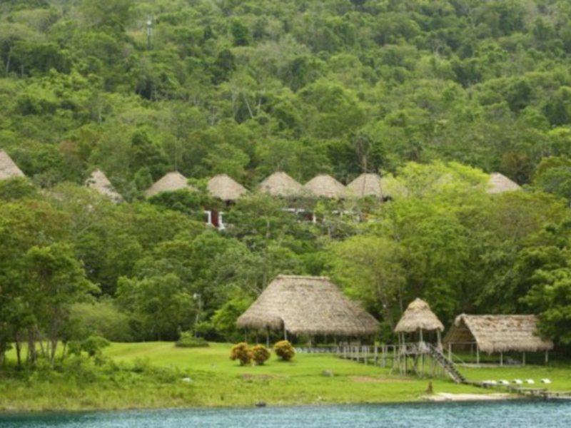 Camino Real Tikal‎ Hotel เอล เรมาเต ภายนอก รูปภาพ