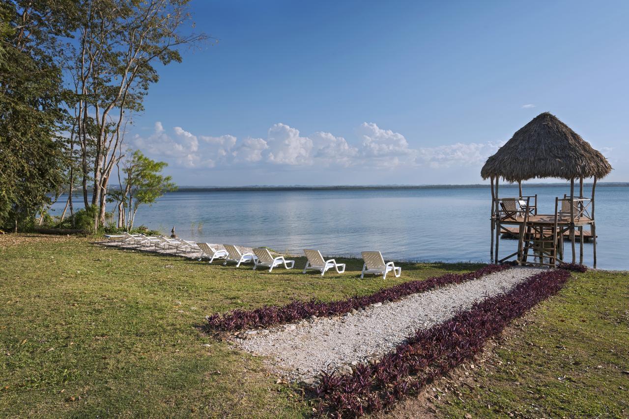 Camino Real Tikal‎ Hotel เอล เรมาเต ภายนอก รูปภาพ
